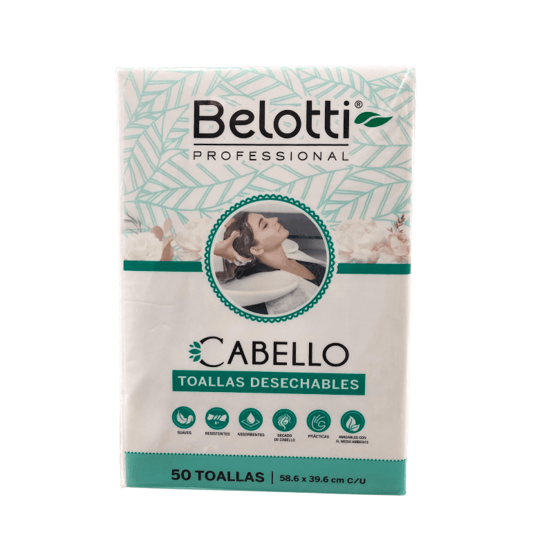 Toalla para Cabello Belotti x 50 unds