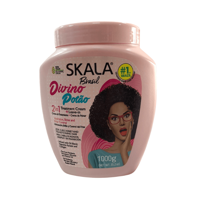 Tratamiento Capilar Skala Divino Potão x 1000g – Definición y Control de Frizz