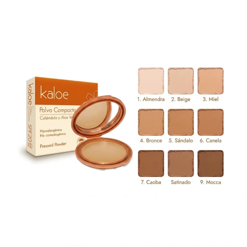POLVOS COMPACTO SPF 20 KALOE TRADICIONAL