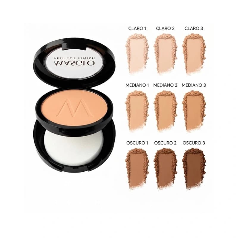 MASGLO POLVO COMPACTO MATE